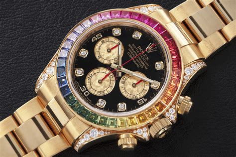 rolex multi color.